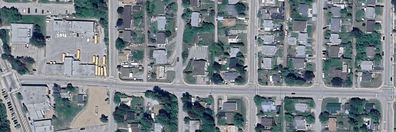 aerial view