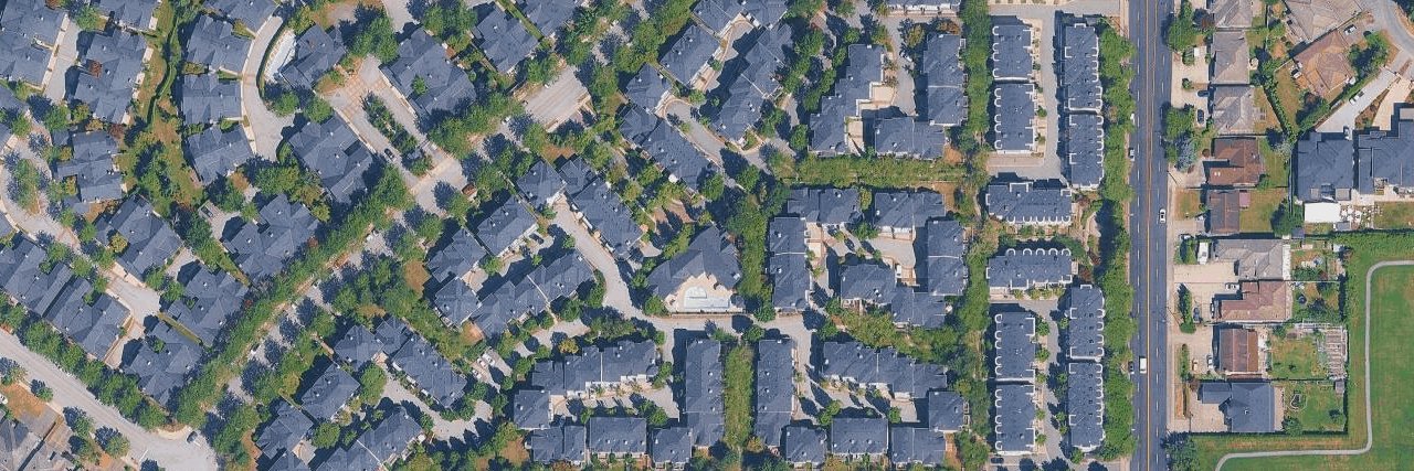 Mayflower aerial view