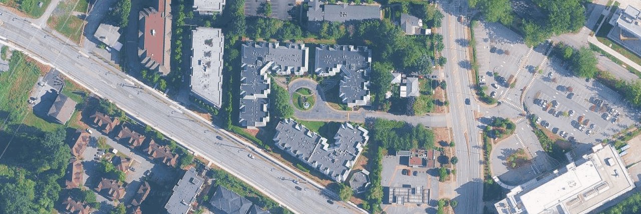 Fraser Gate aerial view