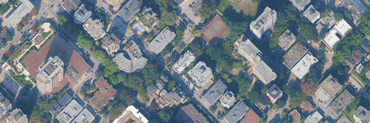 The Barclay aerial view