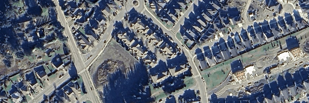 The Alders aerial view