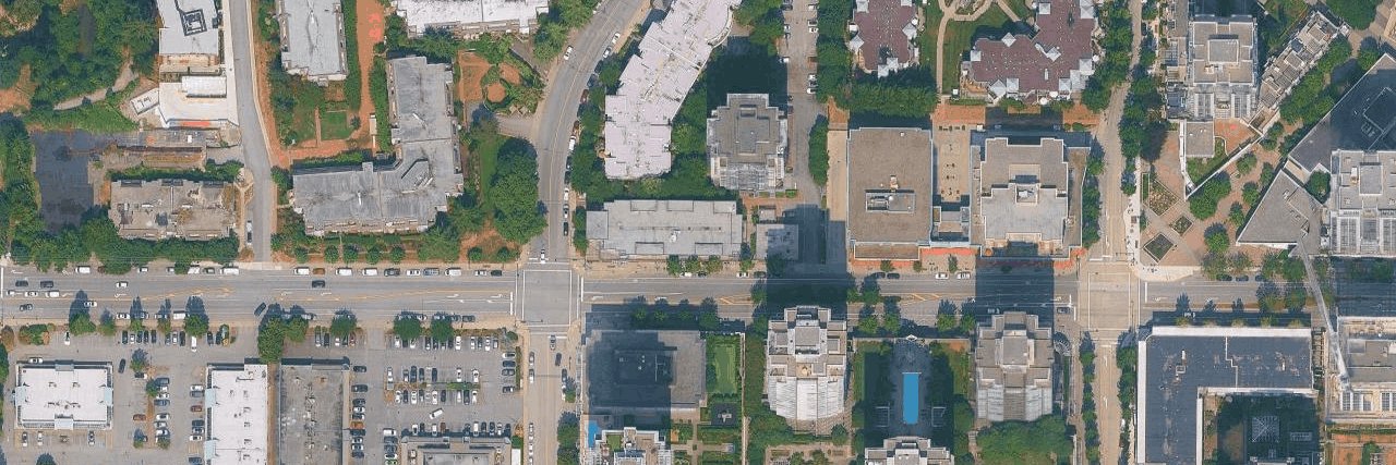 Coquitlam aerial view