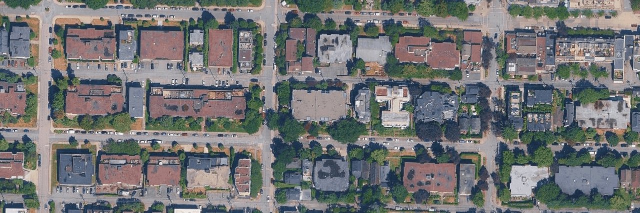 Maplewood Place aerial view