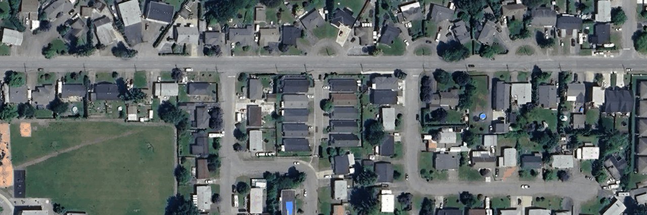 Semiault Place aerial view