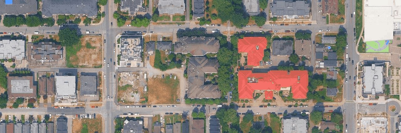 Mayfair Terrace aerial view