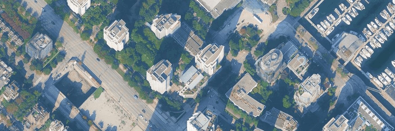 Bayshore Gardens aerial view