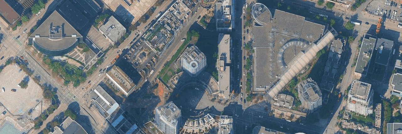 Paris Place aerial view