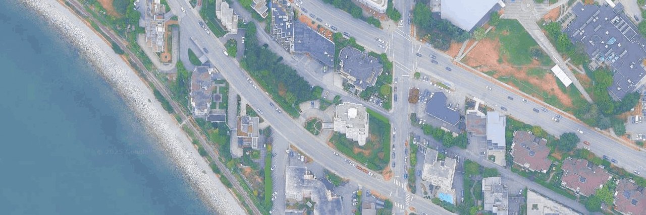 Bellevue Place aerial view