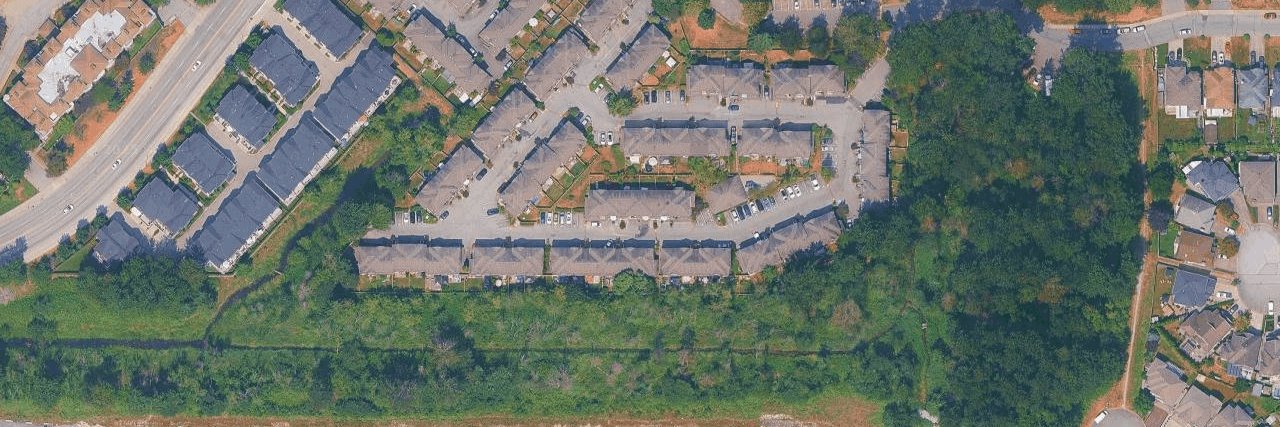 Southside aerial view