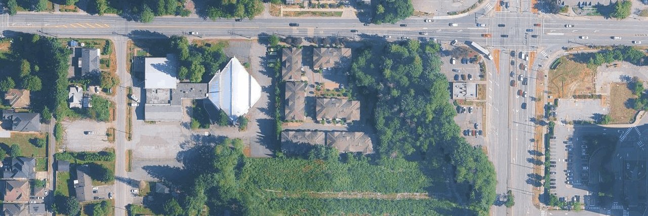 King City Townhomes aerial view