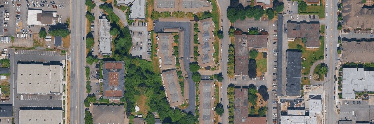 The Huntington aerial view