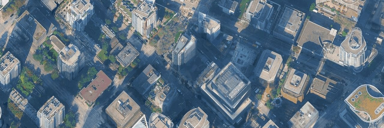 The Melville aerial view