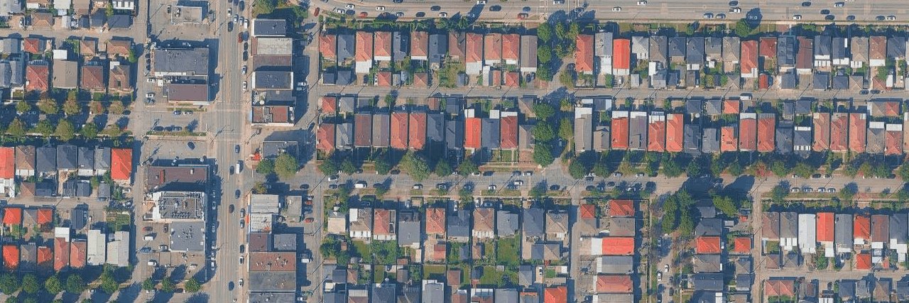 aerial view