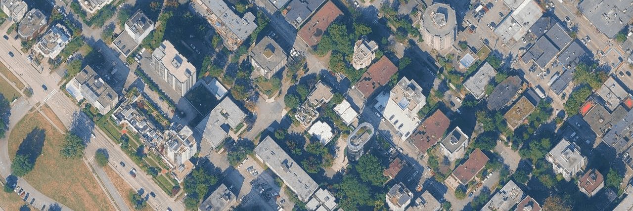 1330 Jervis aerial view