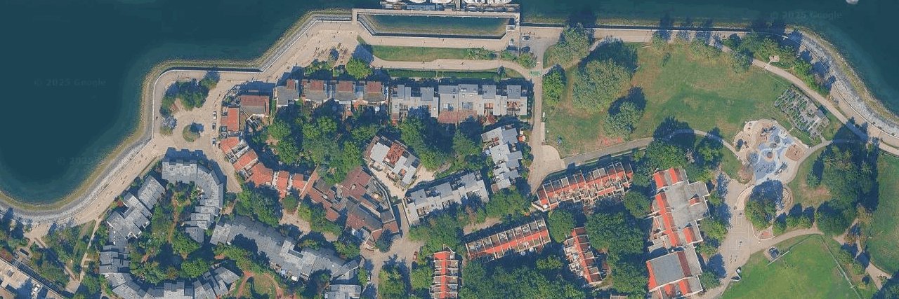 Marine Mews aerial view