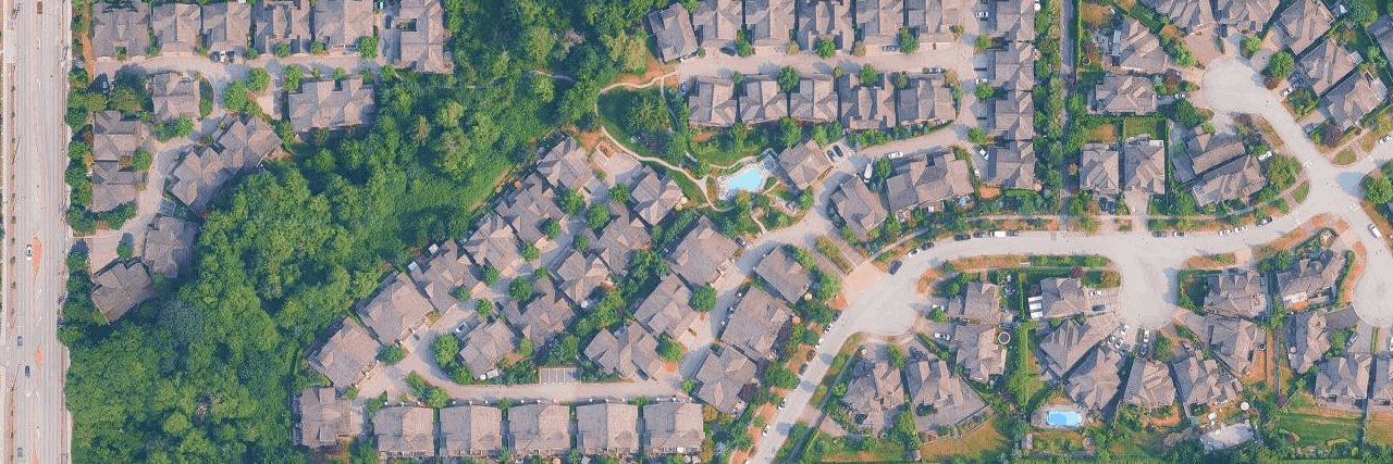 Wills Creek aerial view