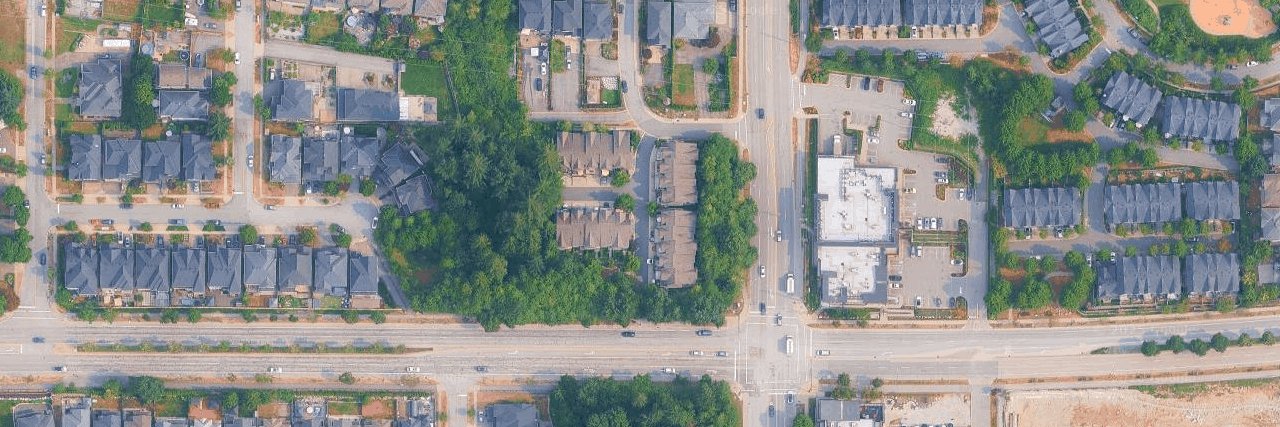 Francis Gate aerial view