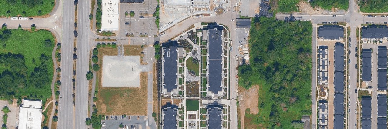 Latimer Village aerial view