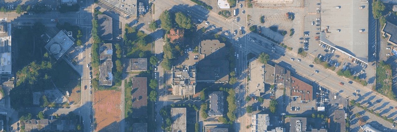 Burlington Square aerial view