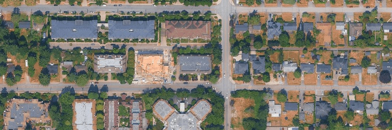 Carmel Place aerial view