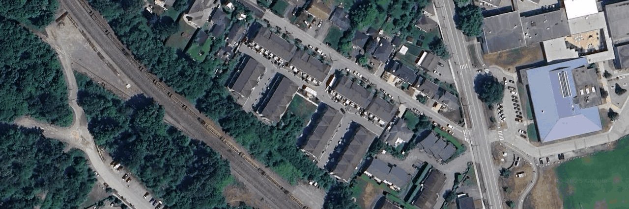 The Current aerial view
