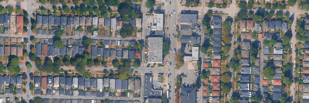 The Soho aerial view