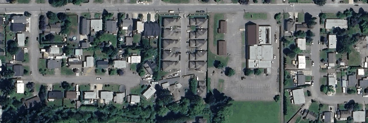 Rosshire Mews aerial view