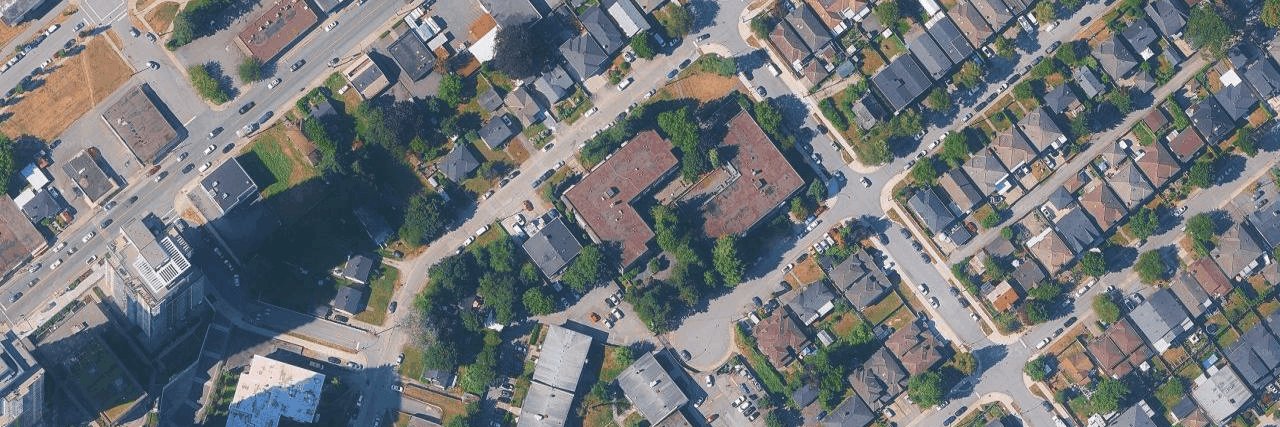 Chateau Lyon aerial view