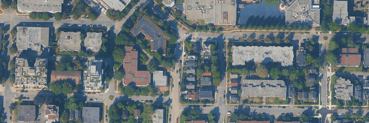 Mcconaghy House - Block 1910 aerial view