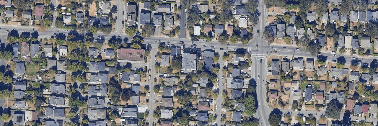 aerial view