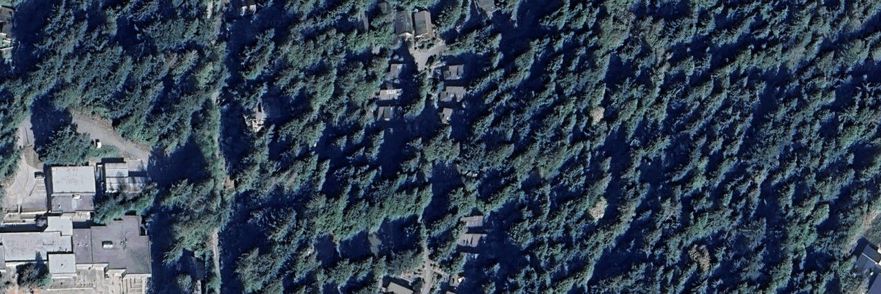 Roberts Creek Co-Housing aerial view