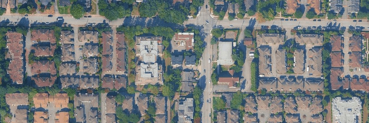 Albans Green aerial view