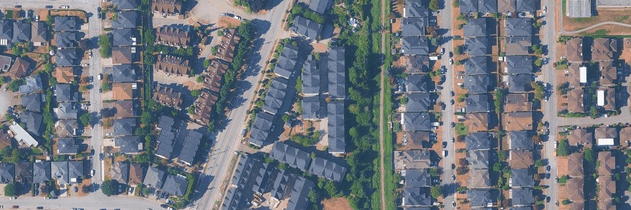 Hamilton Station aerial view