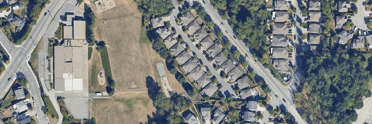 The Pines aerial view