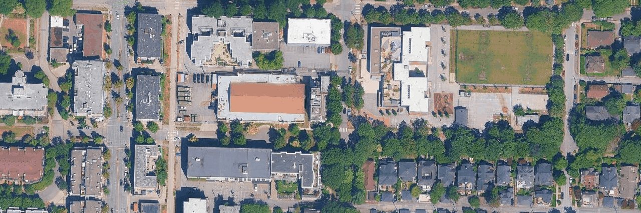 Eleven West aerial view