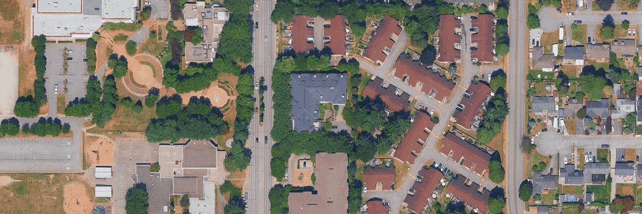 Kimberley Court aerial view