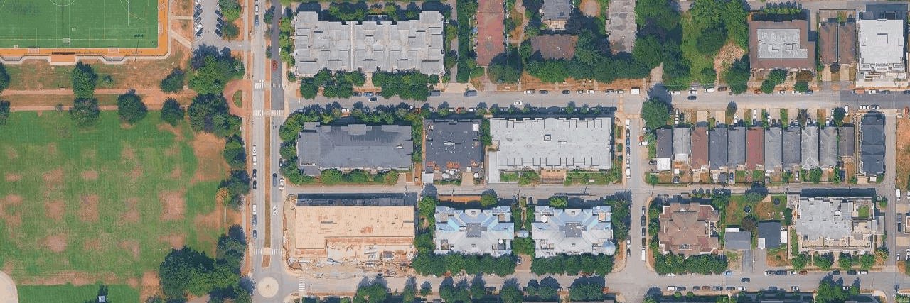 Parkgate aerial view