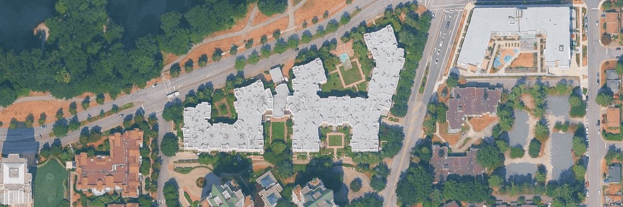 Marlborough House aerial view