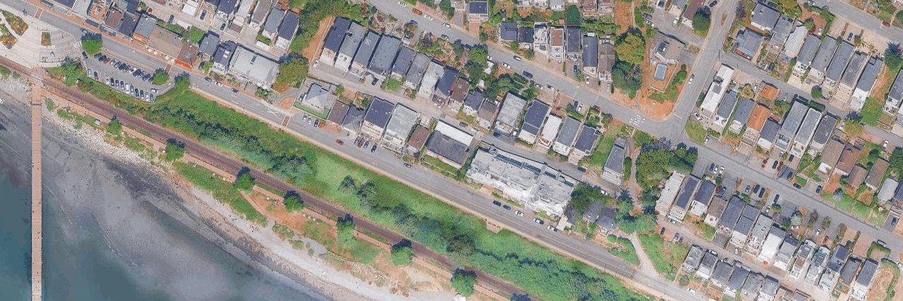 Ocean Villa aerial view