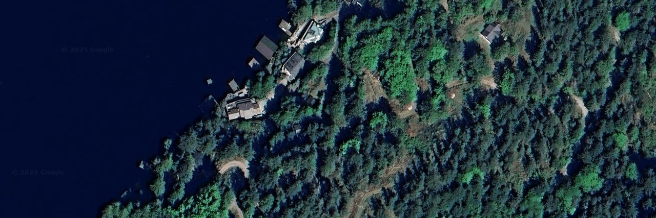 Sakinaw Woods aerial view