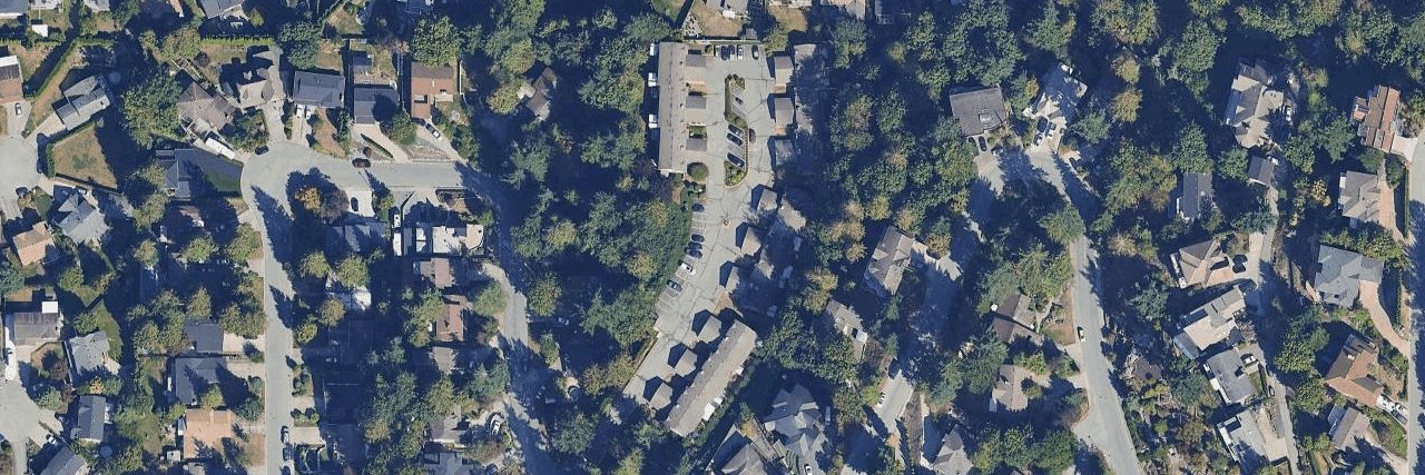 Marble Hill Place aerial view