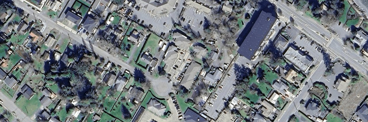 aerial view
