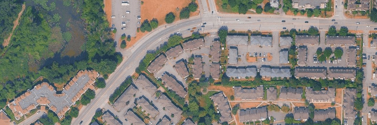 Newcastle Estates aerial view