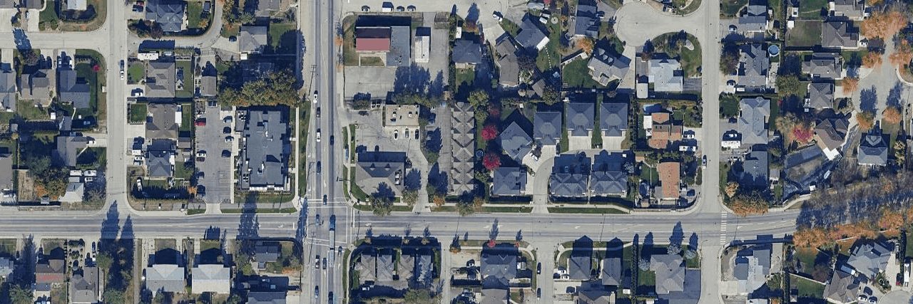 aerial view