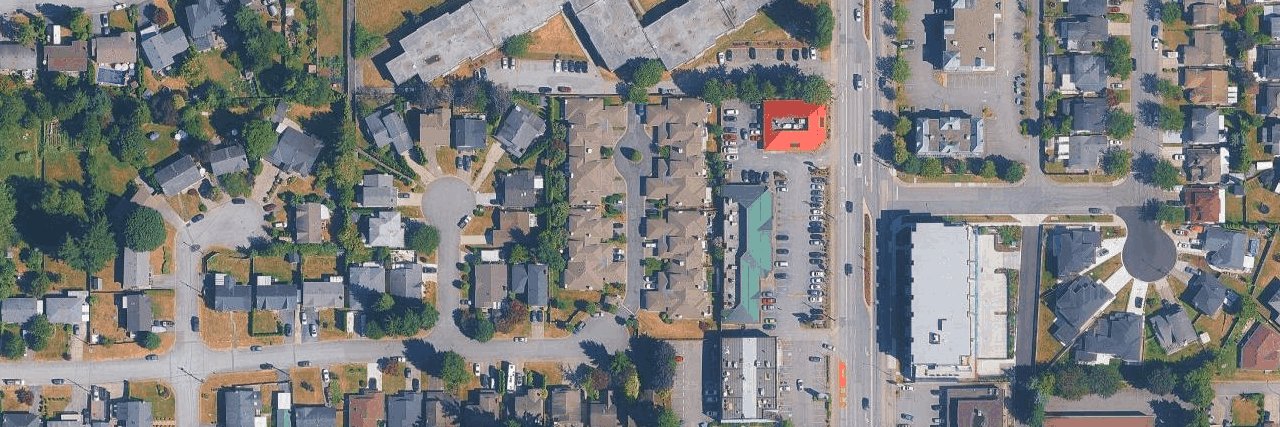 Fircrest Court aerial view