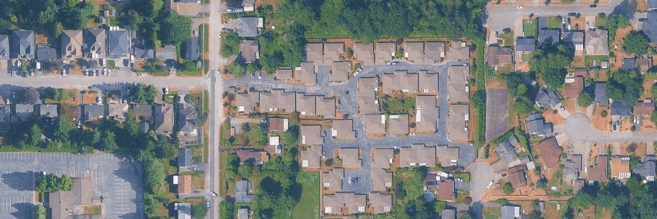 Camberley Green aerial view