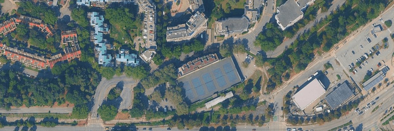 Edgewater aerial view