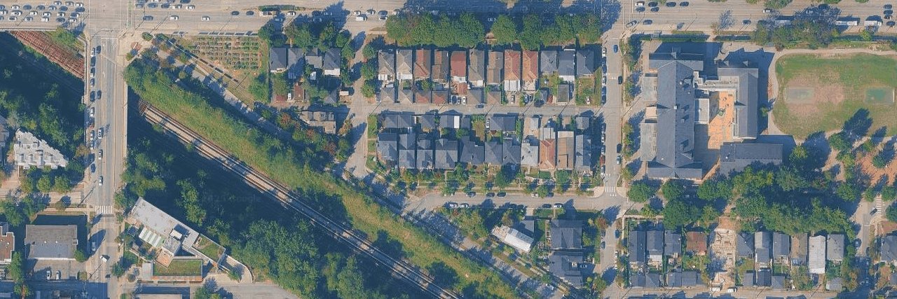 aerial view