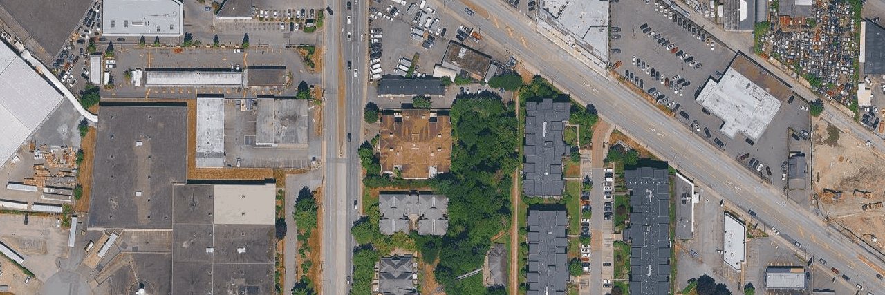 The Glenwood aerial view