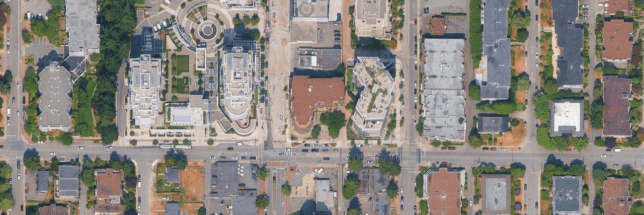 Saltaire aerial view